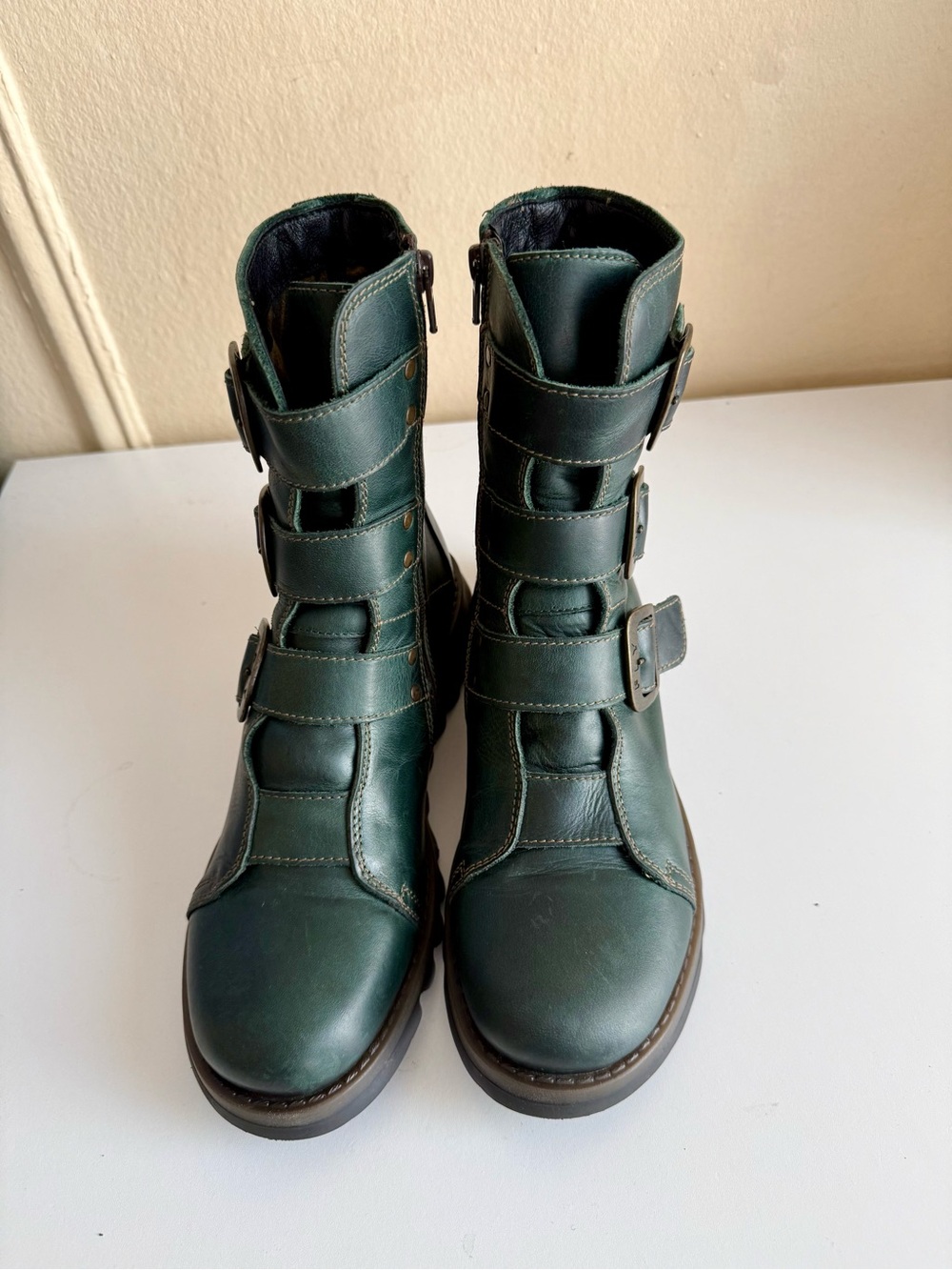 Fly London Scop110fly petrol green boots 💚✨